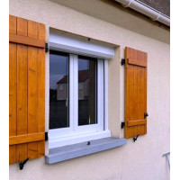 Fenêtre PVC 2 vantaux H1400xL1000mm