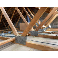 Isolation combles perdus Laine de roche Roockwool Surface 30 m2