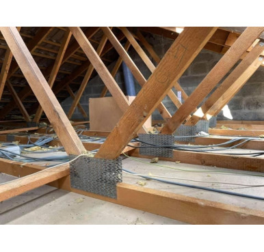 Isolation combles perdus Laine de roche Roockwool Surface 60 m2