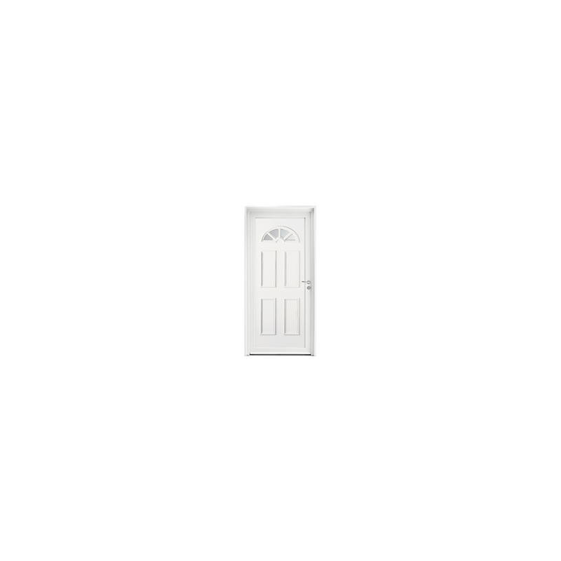 Porte d'entrée PVC 1 vantail, Modèle : BEGONIA H2200xL900