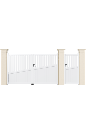 Portail PVC